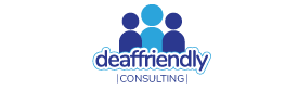 Deaf Friendly Consulting Logo